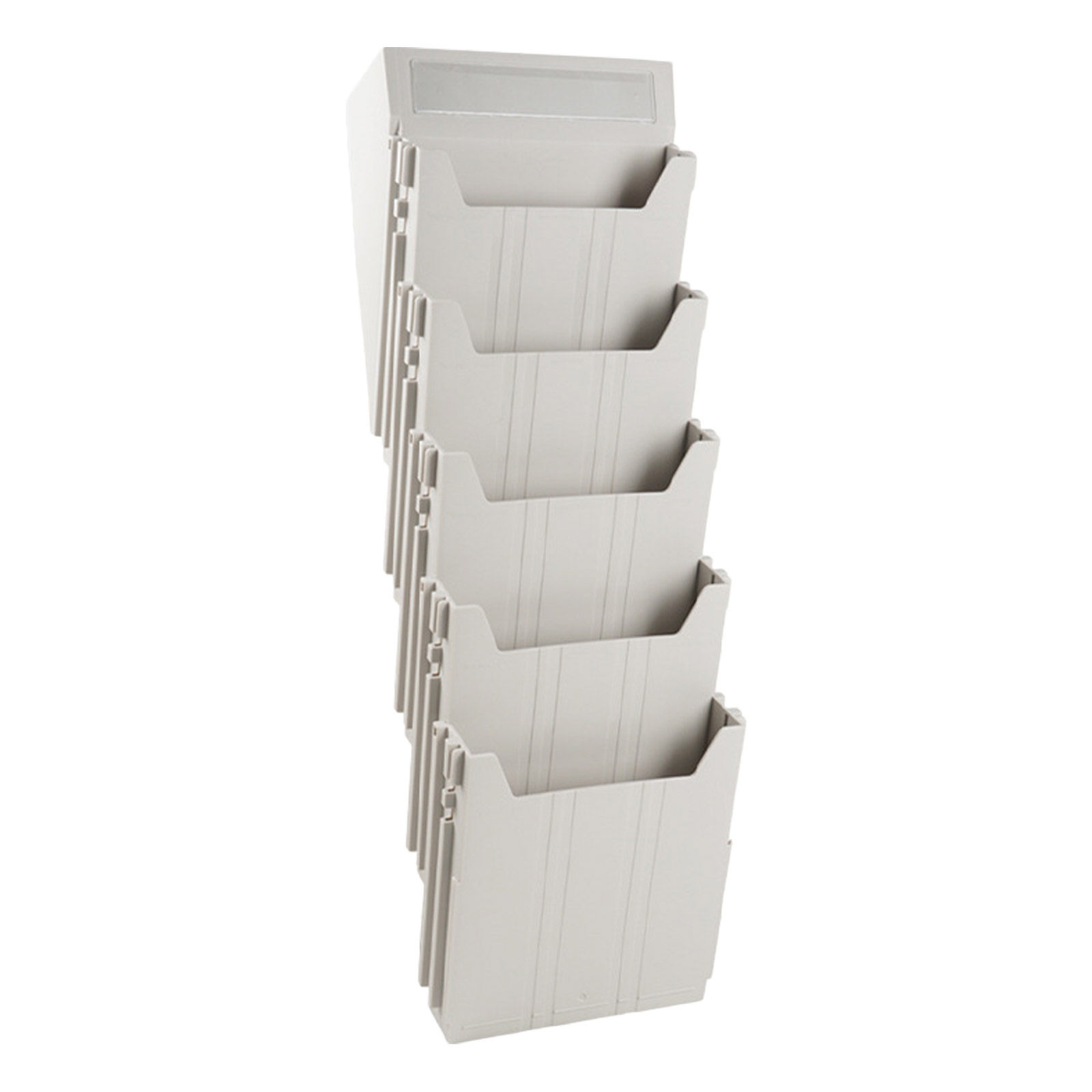Magazine Holder Rack - 壁掛け式ファイルオーガナイザー 調整可能なスロット オフィス用吊り下げファイルホルダー マガジンラック ドキュメント収納ホルダー マガジンシェルフ