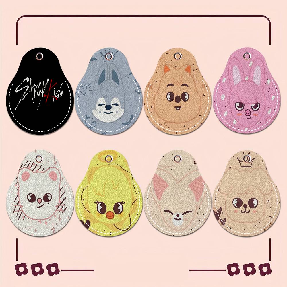 Card Index Box - K-POP Stray Kids Skzoo レディース ミニPUレザーケース