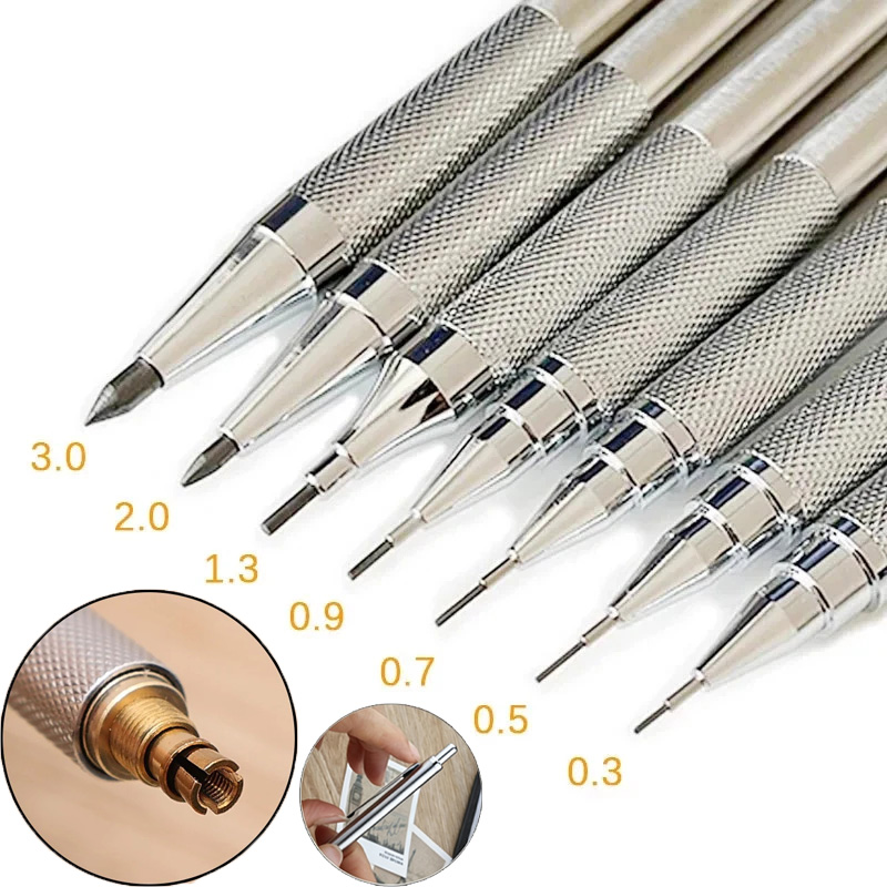 Mechanical Pencil 0.3 - シャープペンシルセット 0.3 0.5 0.7 0.9 1.3