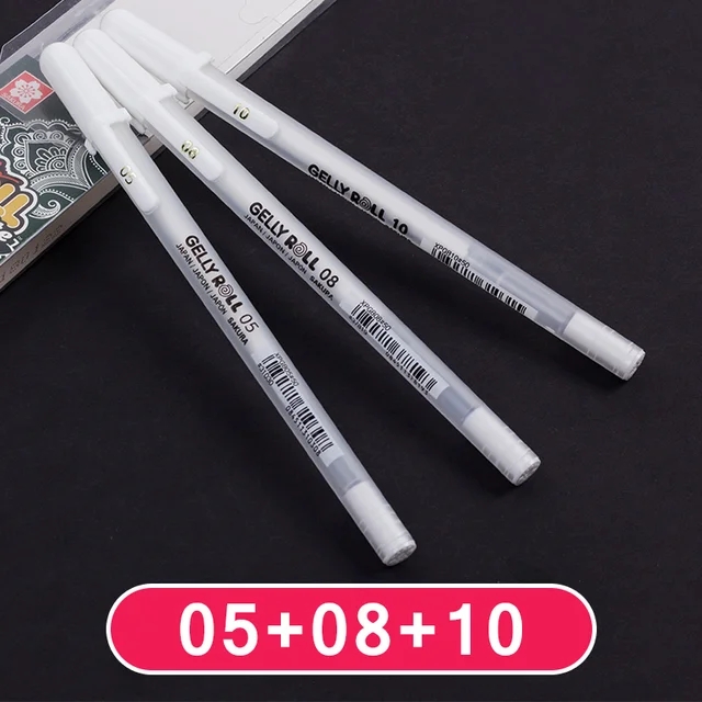 3 個 SAKURA ゲルロールゲルペンハイライトマーカージ - Correction Pen Fine のレビューと価格