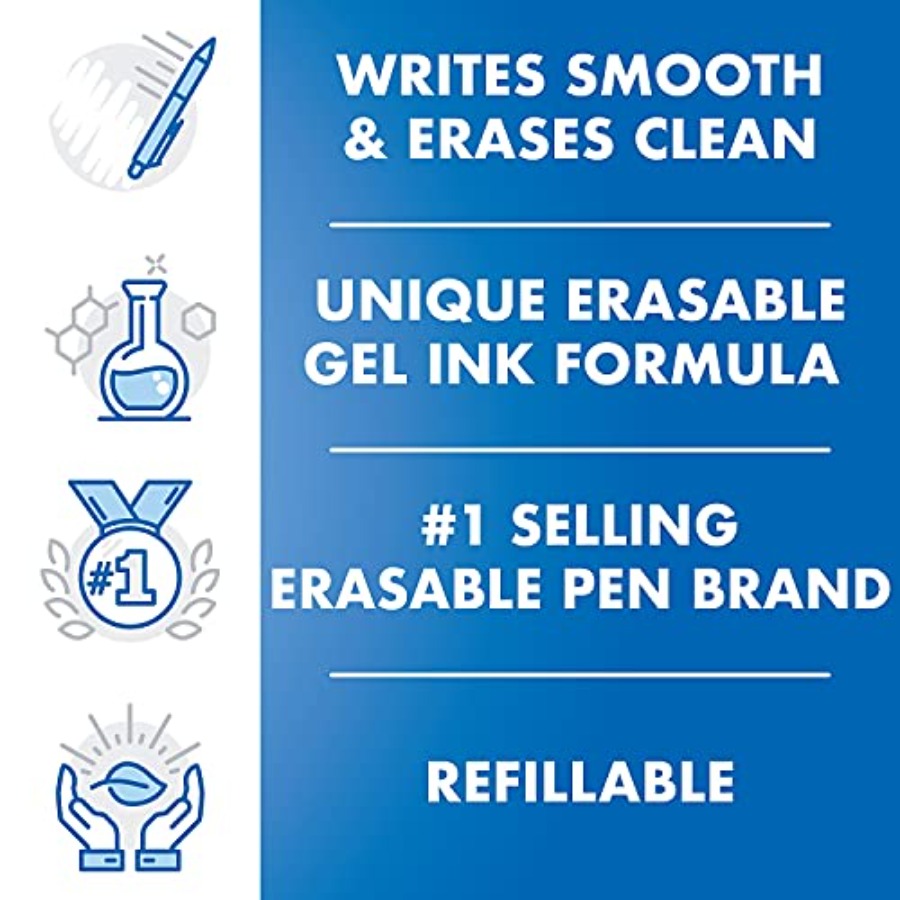 フリクションボール ジェルインク替芯 消せるペン用、細字0. - Gel Refill Pack のレビューと価格