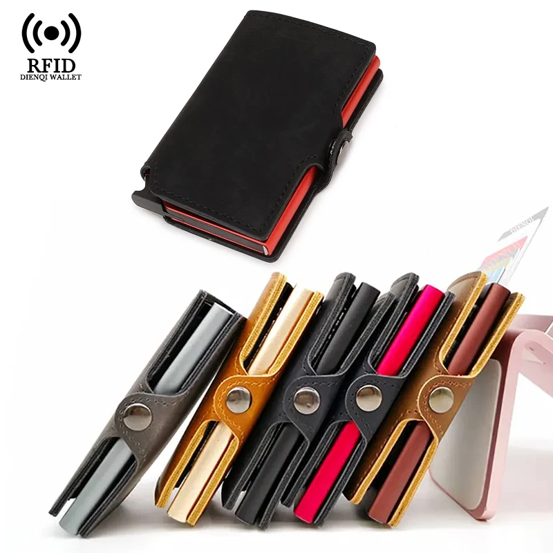 スリム名刺入れ メンズ財布 メタル RFID スマートウォレ - Index Card Holder のレビューと価格