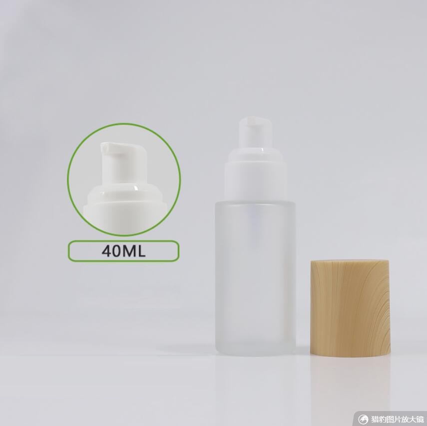 40mlのフロスト加工/グリーン/ブルーのガラス瓶、木製形状 - Gel Refill Pack のレビューと価格