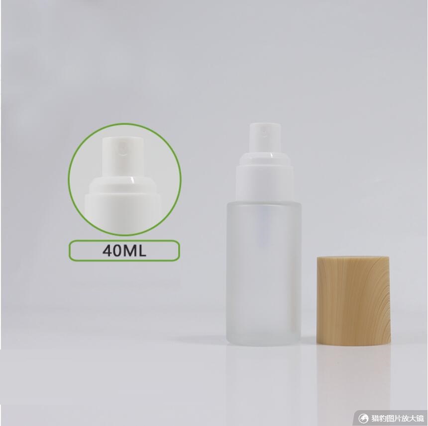 40mlのフロスト加工/グリーン/ブルーのガラス瓶、木製形状 - Gel Refill Pack のレビューと価格