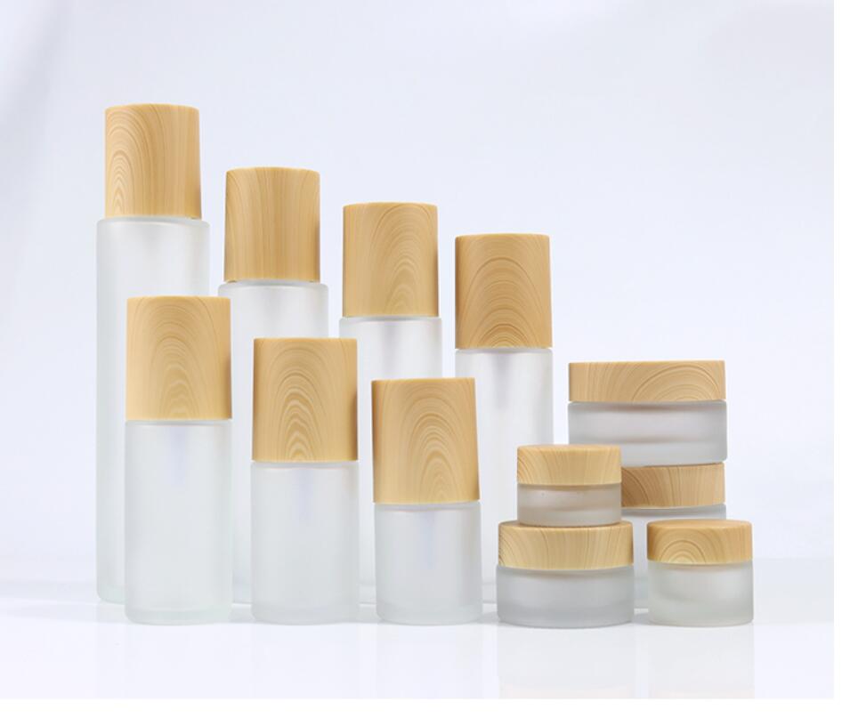 40mlのフロスト加工/グリーン/ブルーのガラス瓶、木製形状 - Gel Refill Pack のレビューと価格
