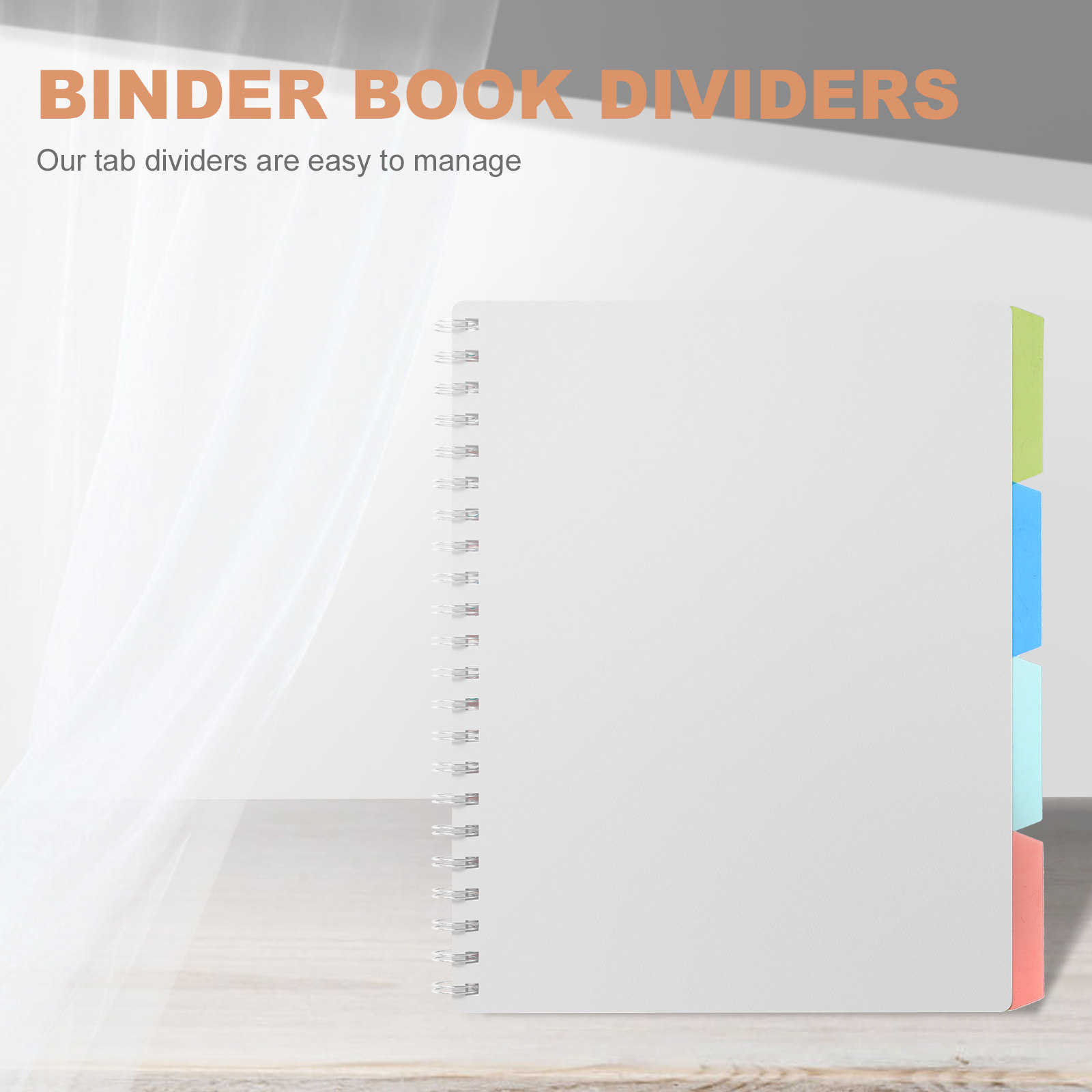 4セット入り、丈夫なプラスチック製の仕切り板（タブ付き）。A - Tab Divider A4 のレビューと価格