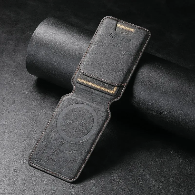 高品質ビジネススレレザー製 MagSafe対応 マグネット式 - Index Card Holder のレビューと価格