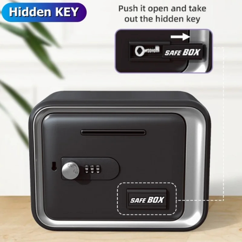 24x18x15cm キーロックとパスワード付きセーフティボ - Card Index Box のレビューと価格